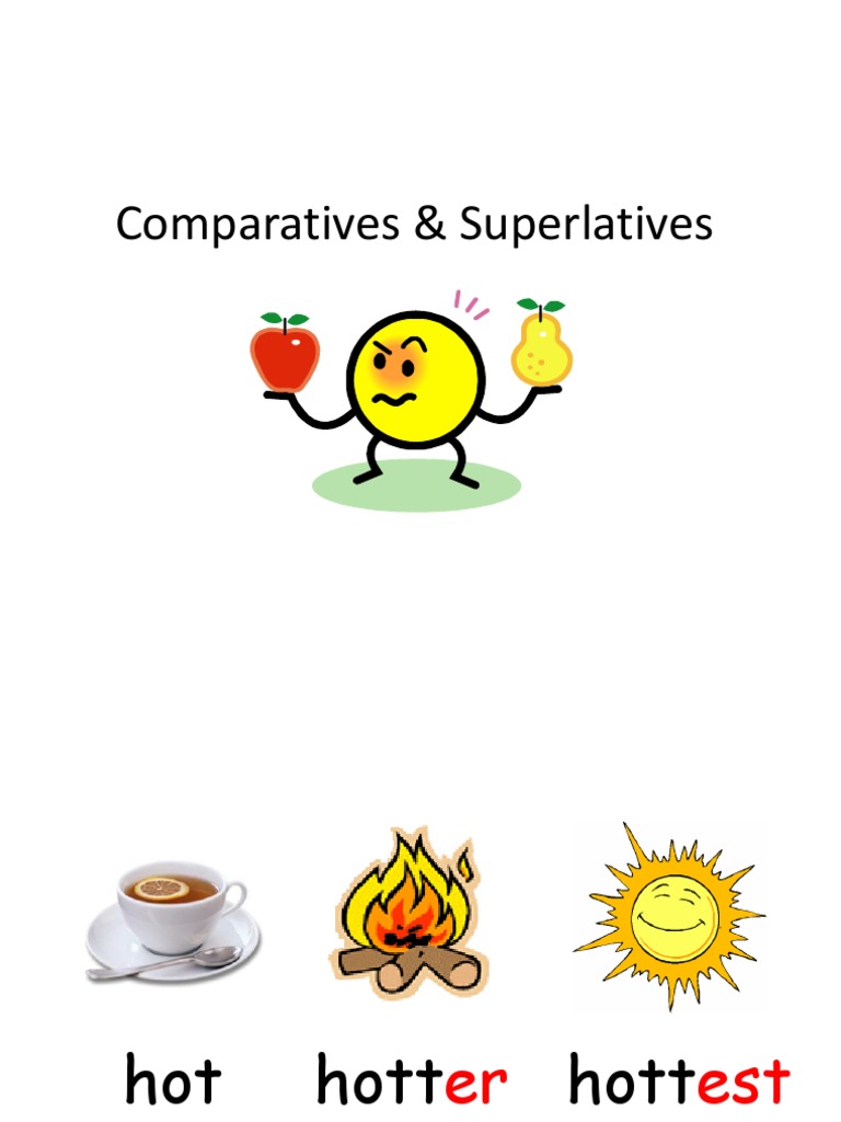 Comparative and Superlative of Hot | PDF