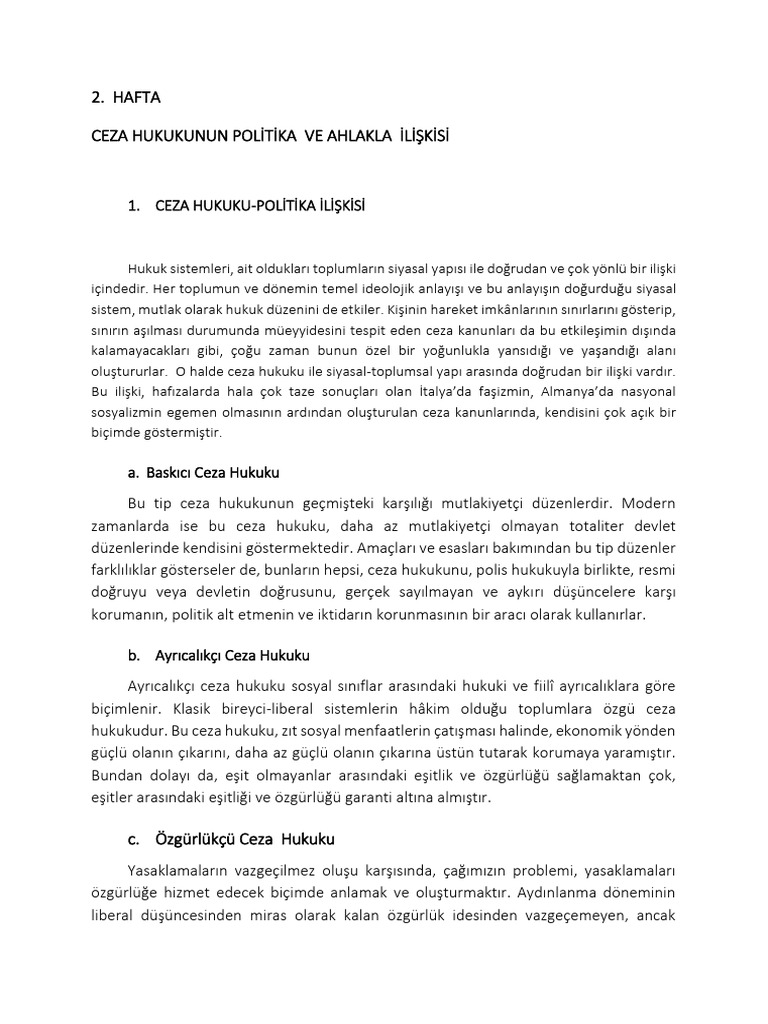 Hafta 2 | PDF