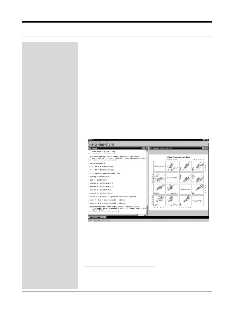 Overview of the R Statistical Computing | PDF | Graphical User ...