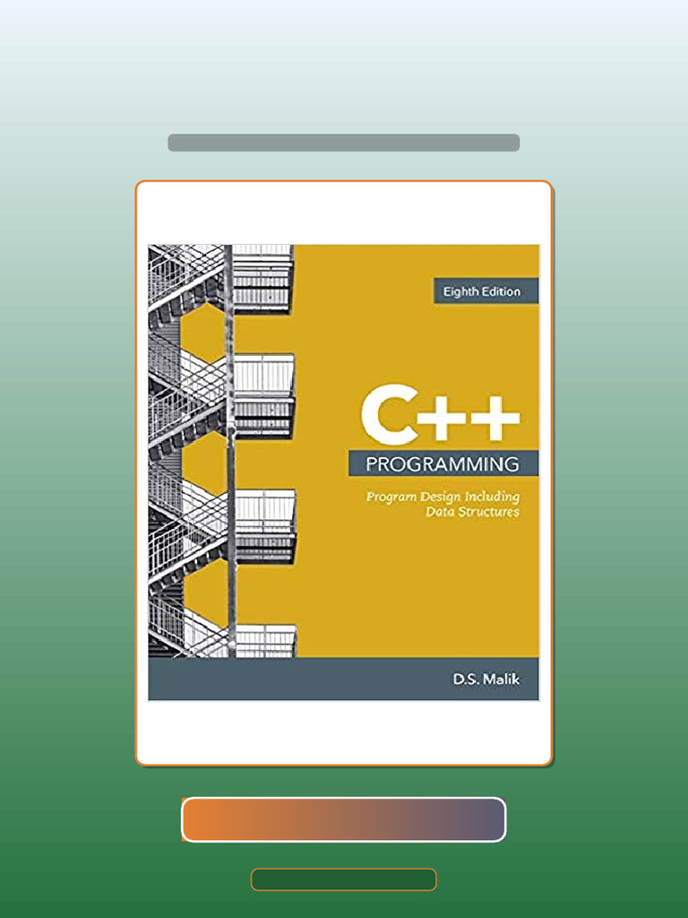 Test Bank for C Programming Program Design Including Data Structures ...