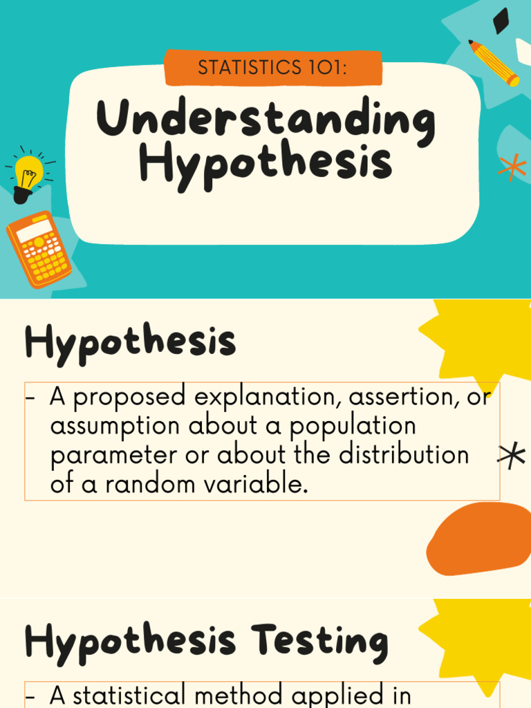Hypothesis Testing for Mean Values | PDF