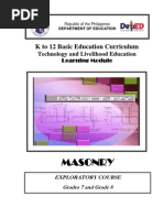 Download k to 12 Masonry Learning Module by Hari Ng Sablay SN98055881 doc pdf