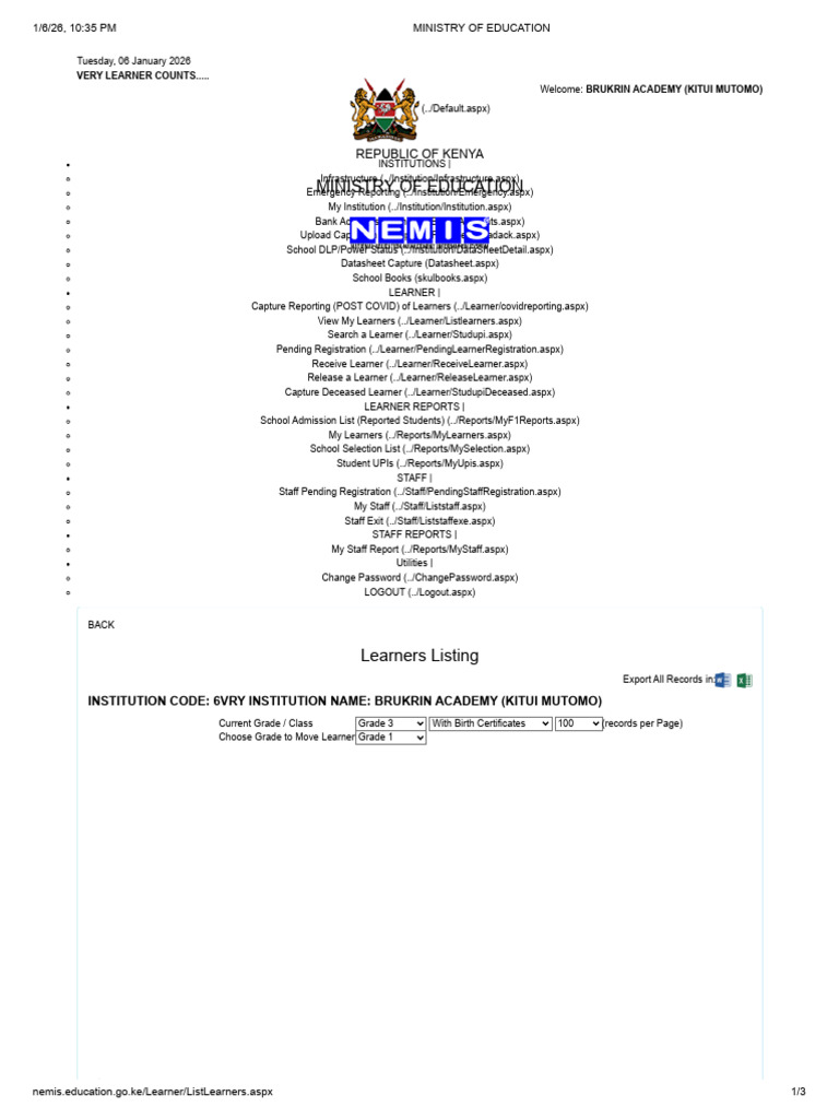 Learner Management System Overview | PDF