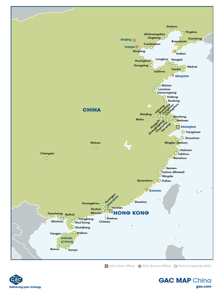 GAC Port Locations in China | PDF