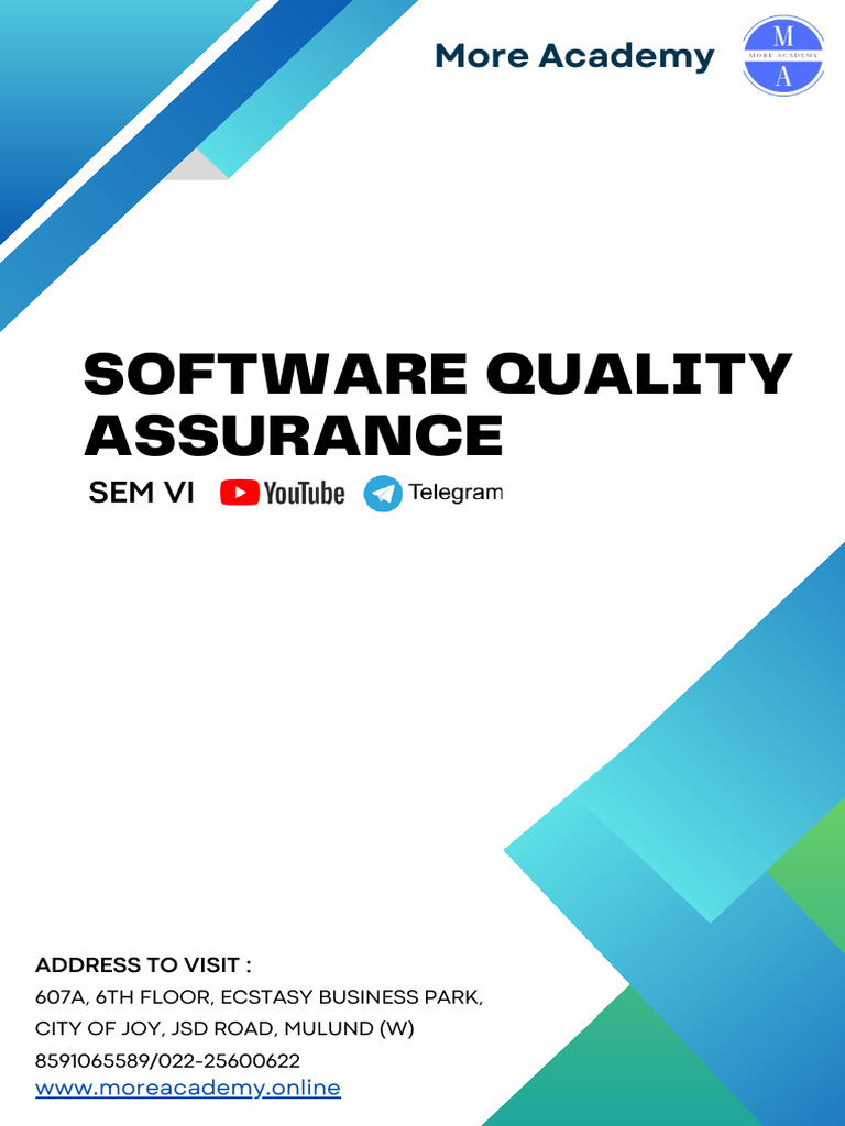 Software Quality Assurance Techniques | PDF | Software Testing ...