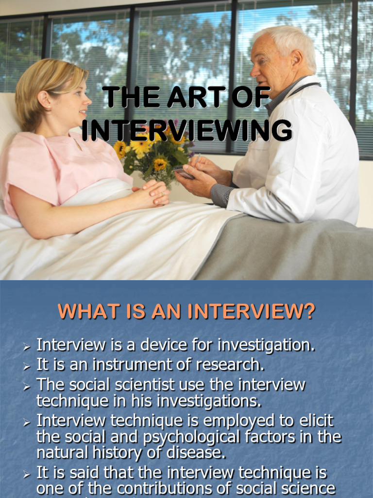 SPM - The Art of Interviewing | PDF | Interview | Social Sciences