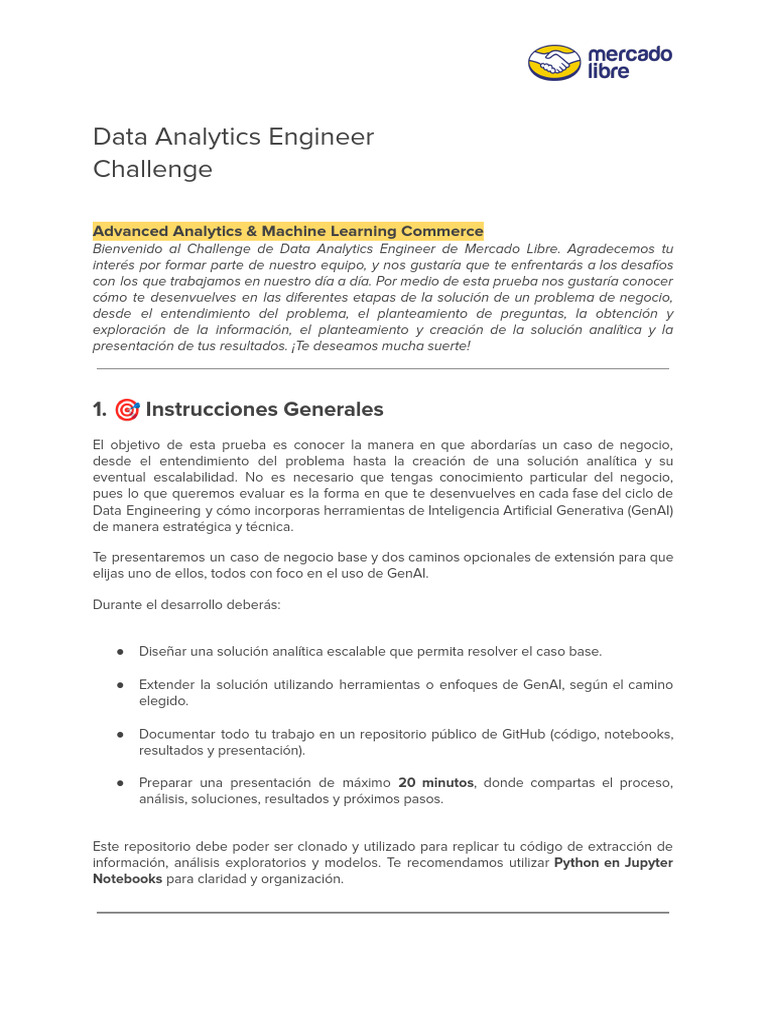 Challenge CI - Data Analytics Engineer | PDF | Grupo de computadoras ...