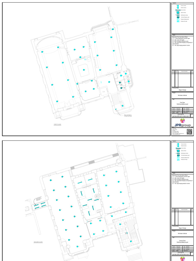 Lighting and Services Layout Plans | PDF | Water Heating | Civil ...