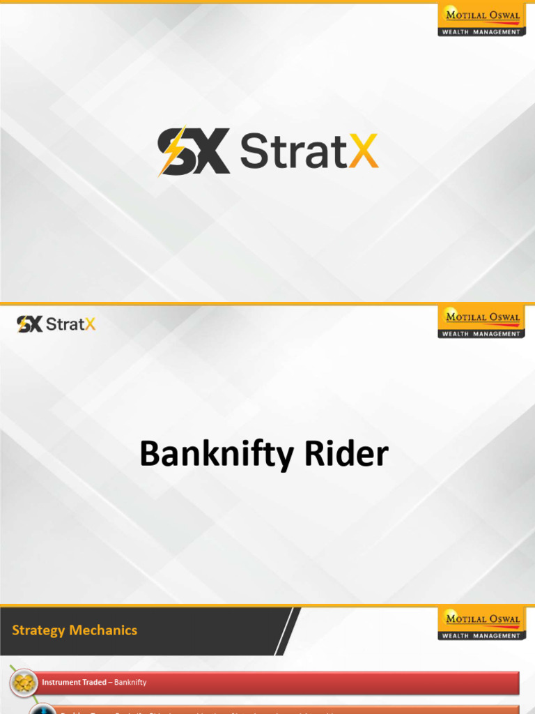 Banknifty Rider | PDF | Financial Markets | Investing