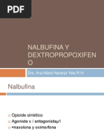 nalbufina y  dextropopoxifeno