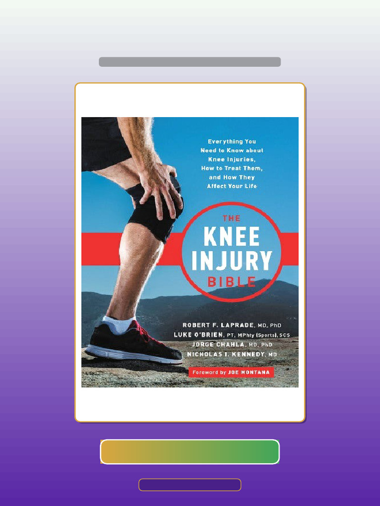 Test Bank for the Knee Injury Bible | PDF | Multiple Choice | Learning