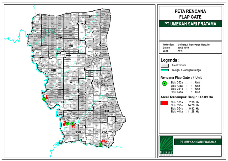 38_Peta Areal Terdampak Banjir - Flape Gate | PDF | Geographical ...
