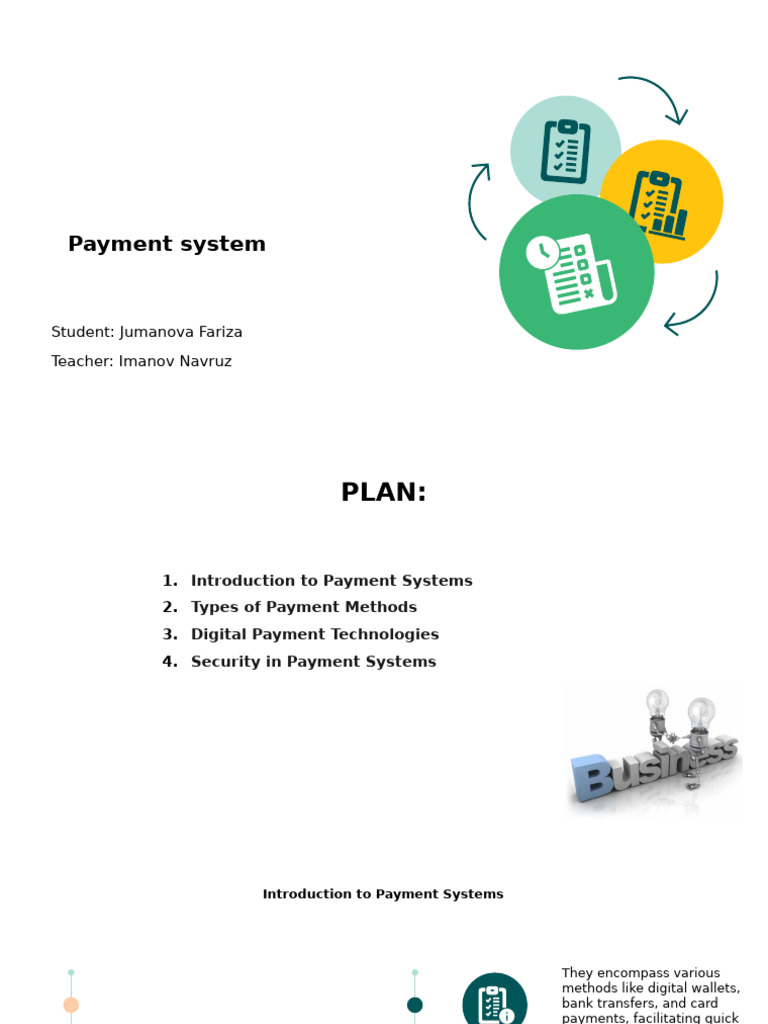 Payment System | PDF | Computer Security | Security