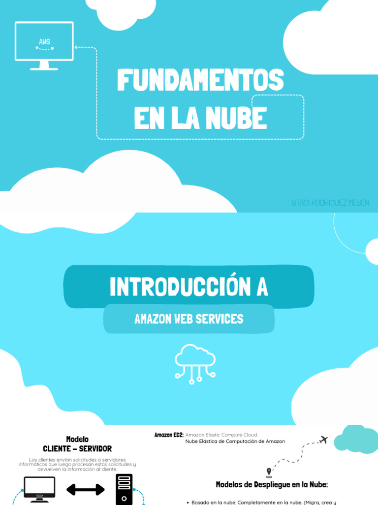 Introducción a Amazon Web Services | PDF | Computación en la nube ...