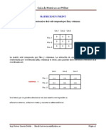 Matrices Con PseInt