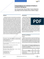 Intratympanic Injection of Dexamethasone for Treatment of Tinnitus in Patients With Sudden Sensorineural Hearing Loss