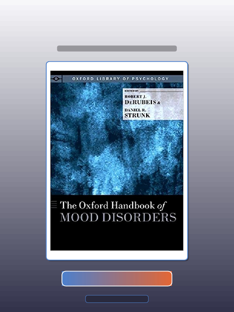 Test Bank for the Oxford Handbook of Mood Disorders | PDF | Multiple ...