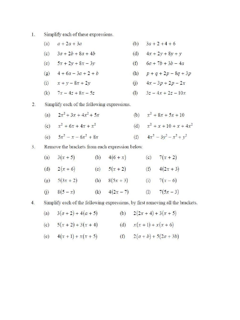 Algebra 2019 | PDF