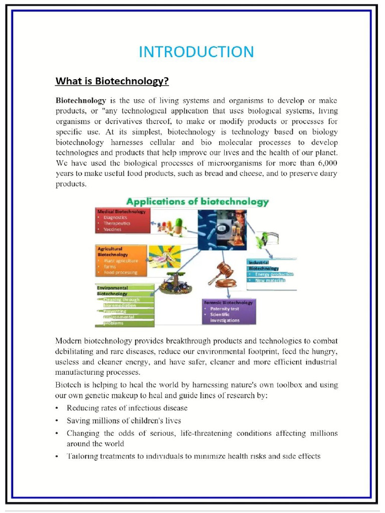 Bio Investigatory Project | PDF