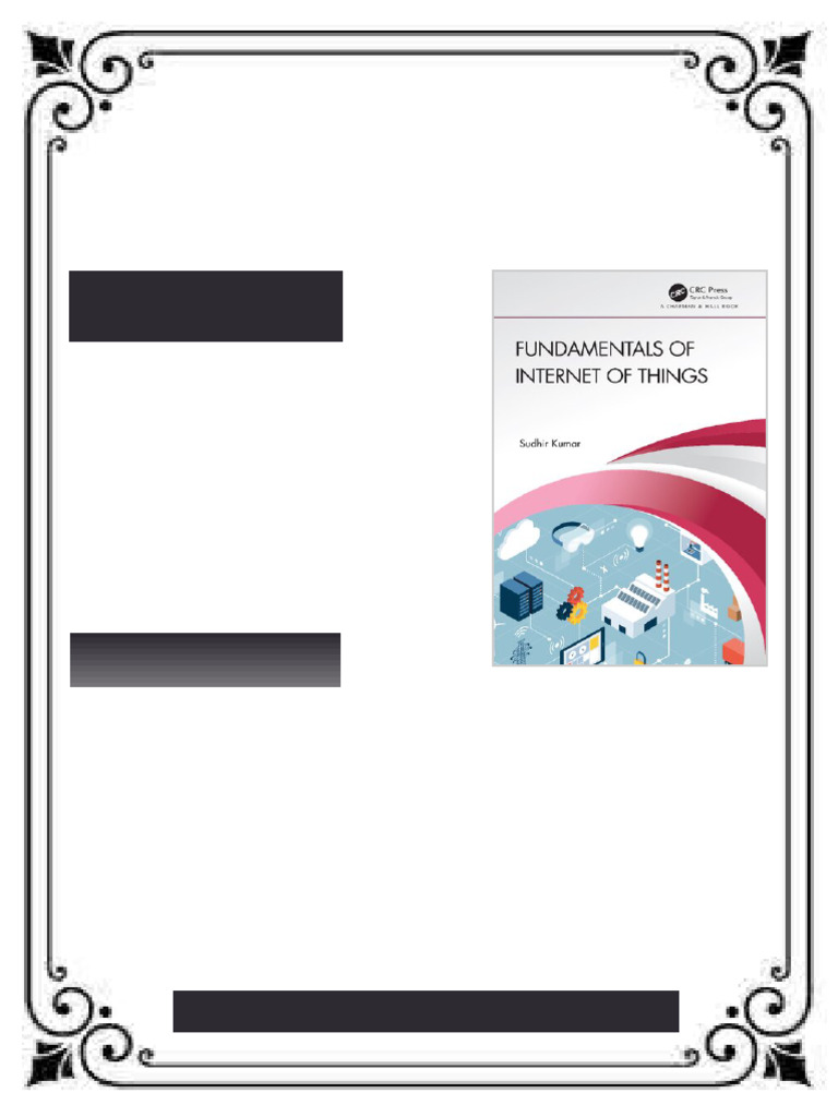 Fundamentals of Internet of Things 1st Edition Sudhir Kumar eBook ...