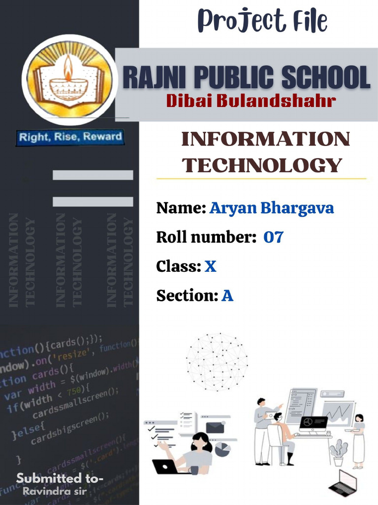 Information Technology Project File 2026 Aryan | PDF
