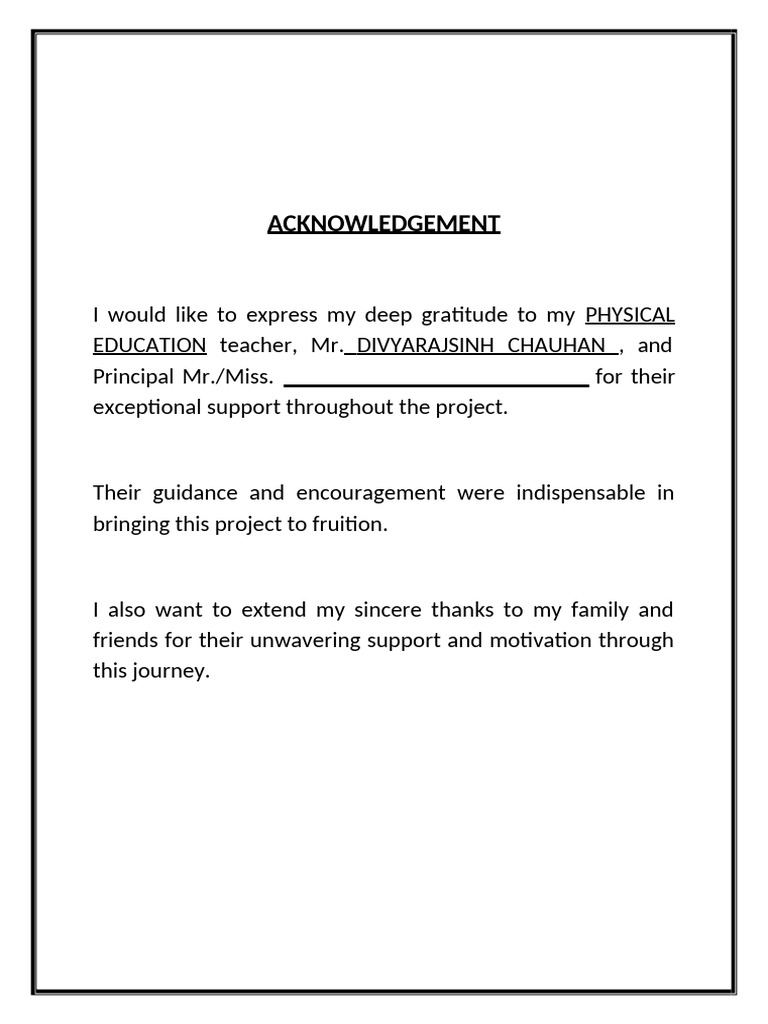 Acknowledgment 20 for 20 All | PDF