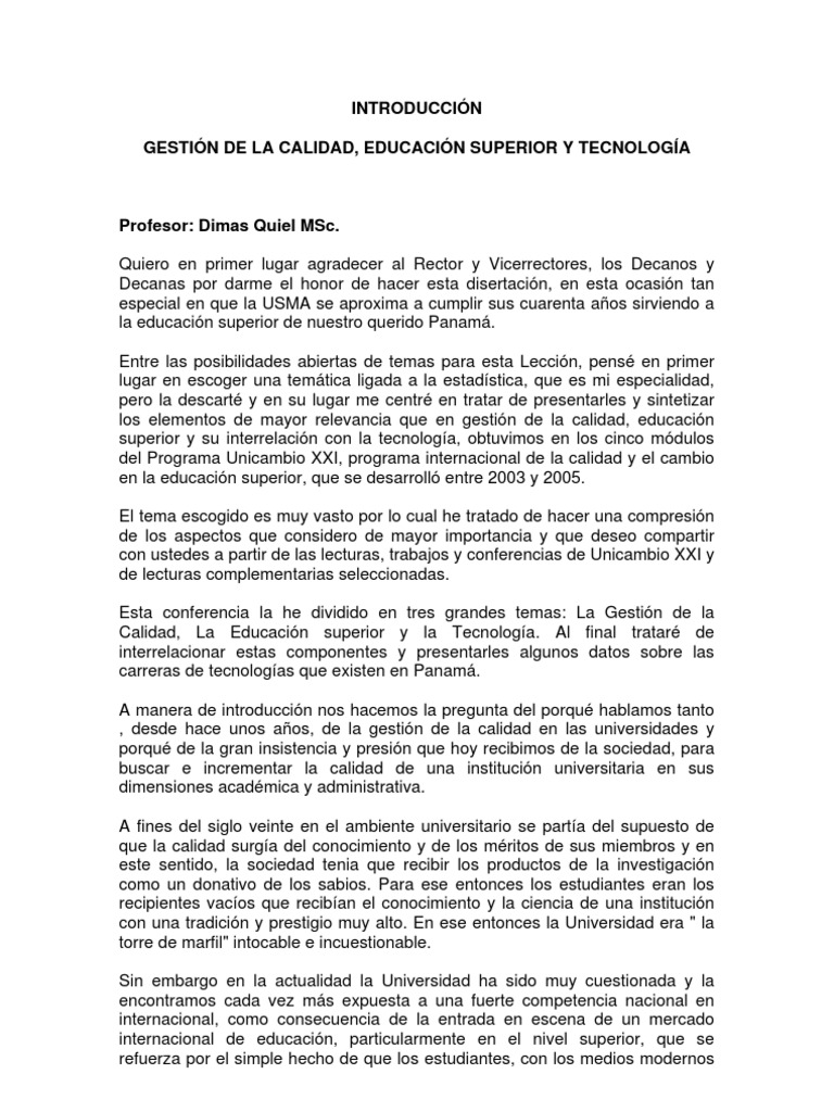 Enlaces2 Calidadyeduca 21 Calidad Negocios Gestion De La Calidad