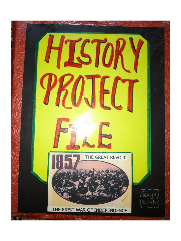 Project File of History, Class 12 | PDF