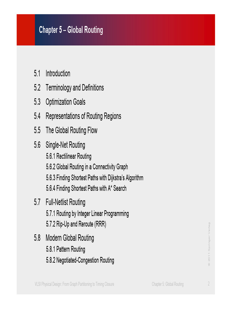 Global Routing in VLSI Design Techniques | PDF | Electronics | Computer ...