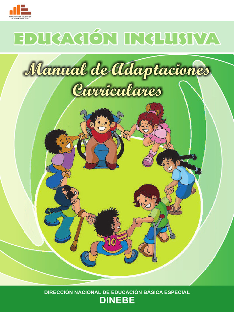 Manual de Adaptaciones Curriculares Inclusivas | PDF | Plan de estudios ...