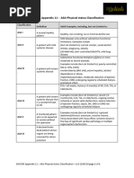 ASA Physical Status Classification Guide | PDF | Health Sciences ...