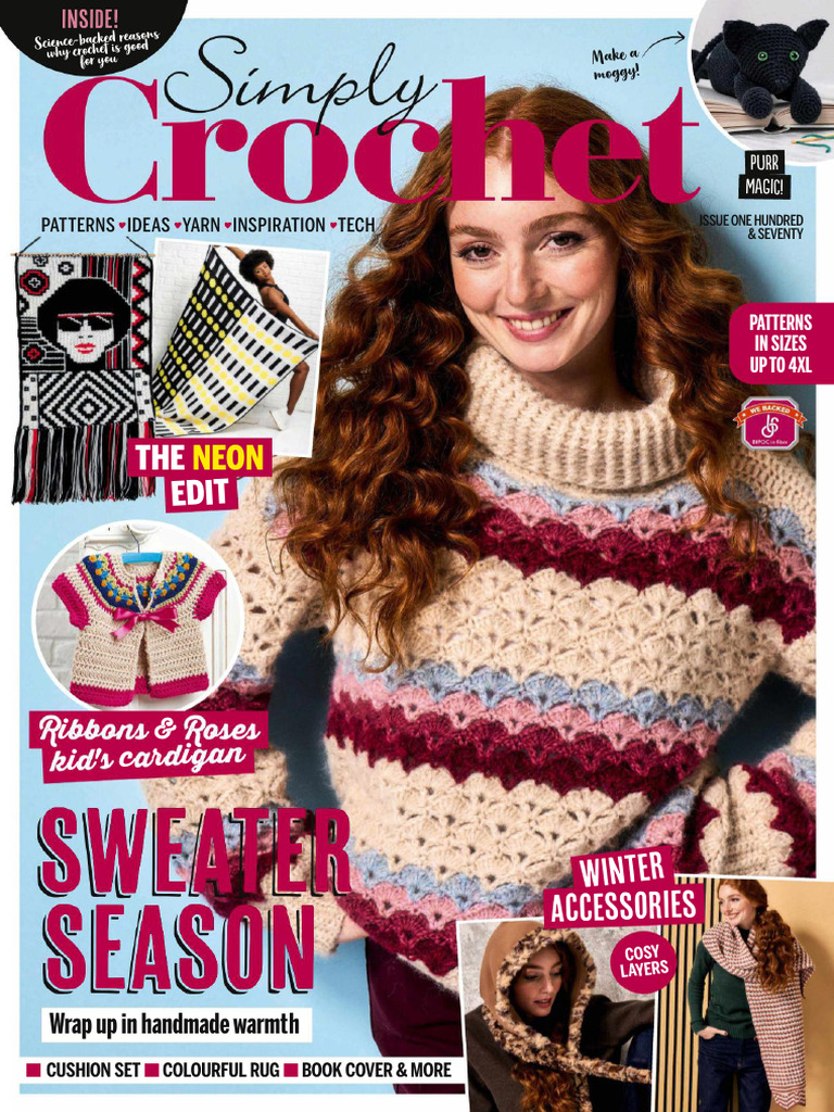 Simply Croche.n170 2025 | PDF | Crochet | Knitting