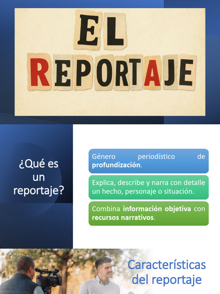 Guía Completa del Reportaje Periodístico | PDF