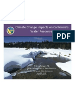 Climate Change Impacts On California's Water Resources