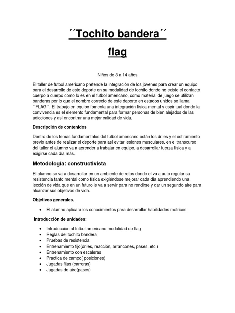 Taller de Tochito Bandera