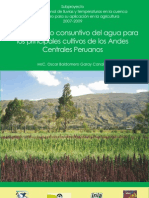 Manual Consuntivo Del Agua para Cultivos de Los Andes Centrales