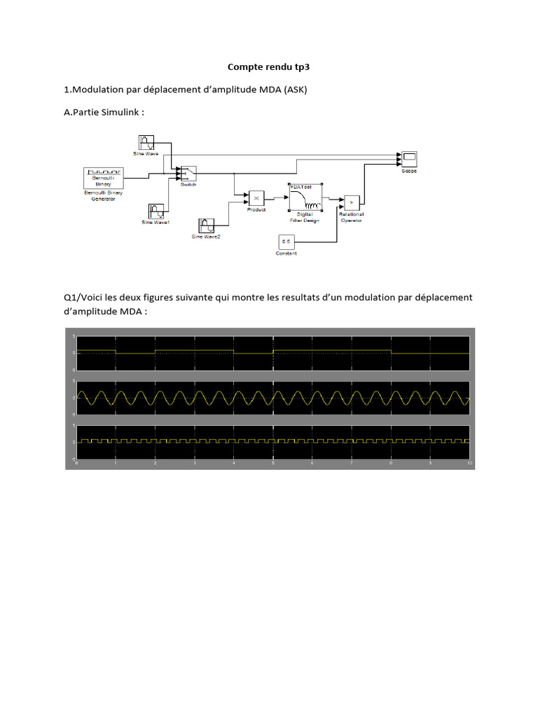 Compte Rendu Tp3 | PDF