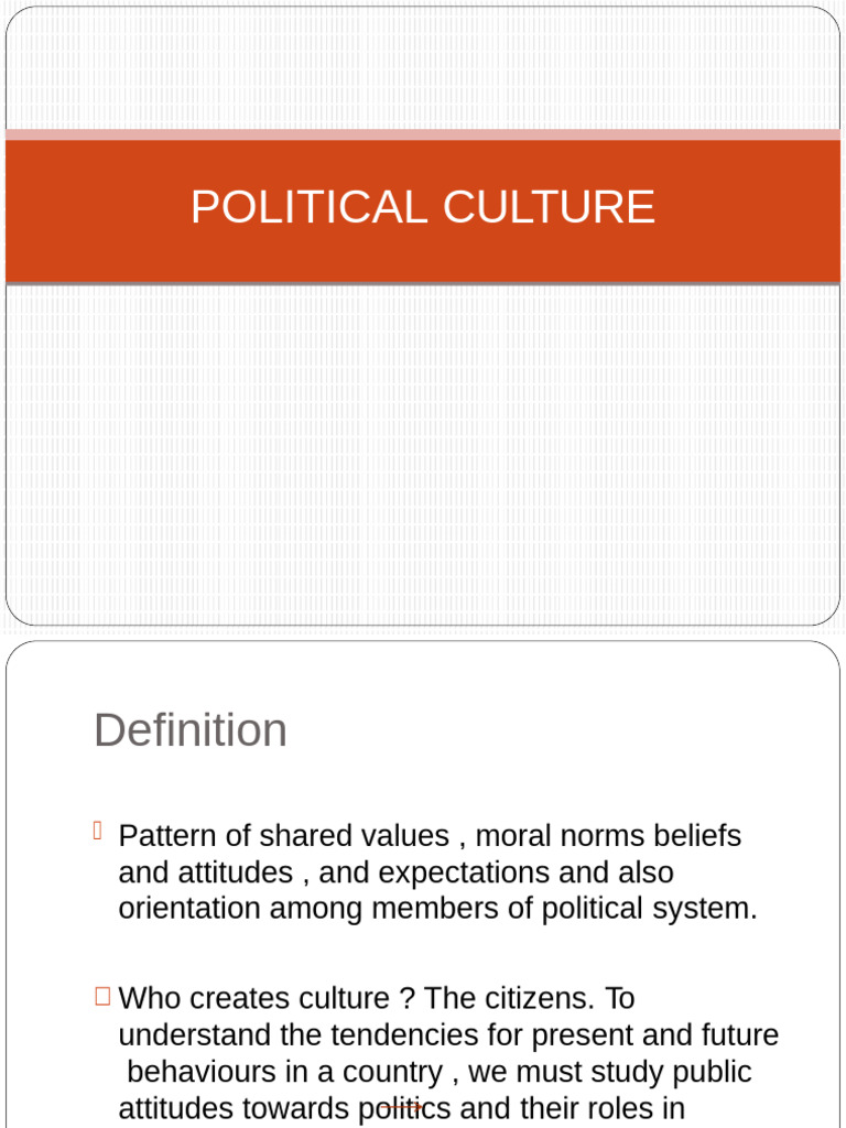 Understanding Political Culture Dynamics | PDF | Democracy | Political ...
