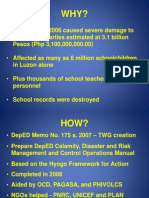 Introduction To The DepED DRR Manual