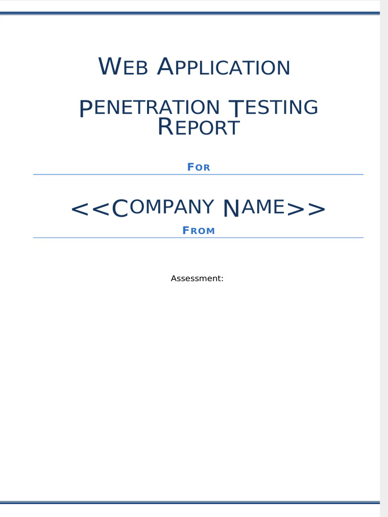 Pdfslide.net Sample Wapt Report v14 | PDF | Software Testing ...