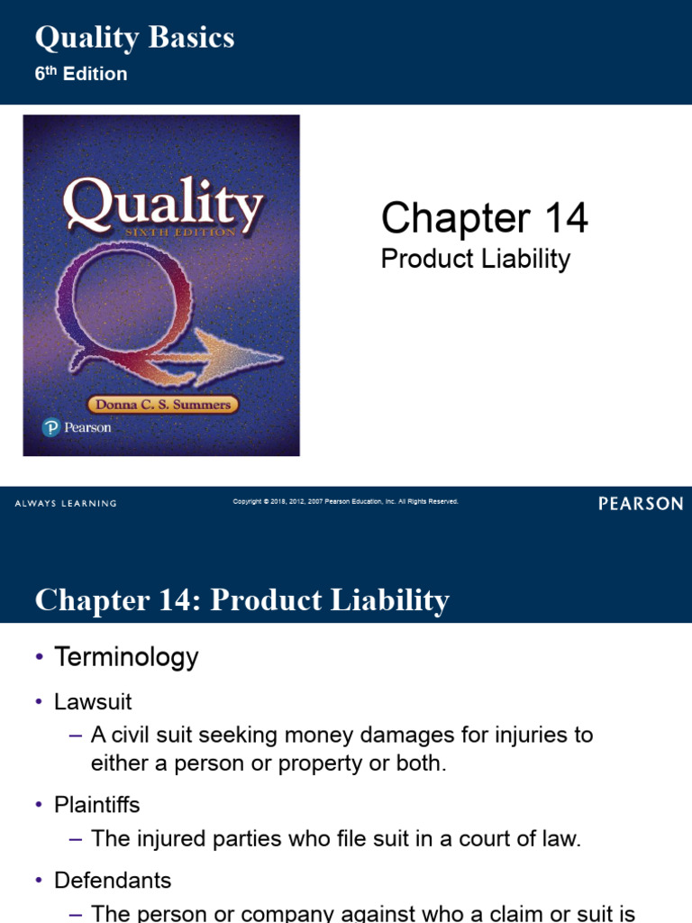 Understanding Product Liability Basics | PDF | Product Liability ...