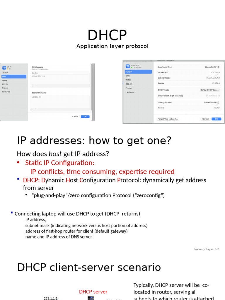 DHCP | PDF | Ip Address | Computer Network