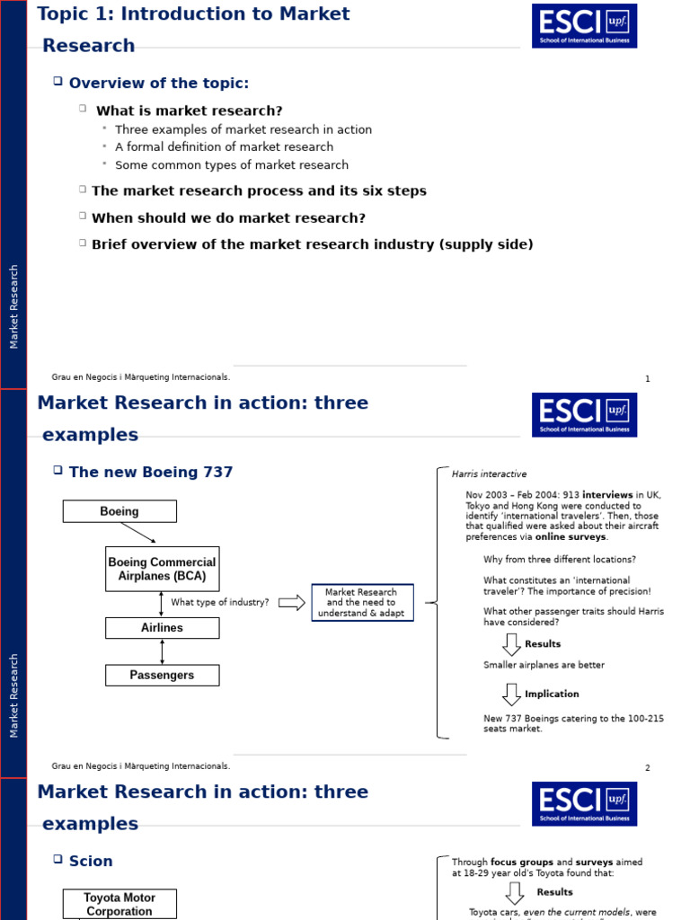 Market Research Fundamentals and Applications | PDF | Marketing ...