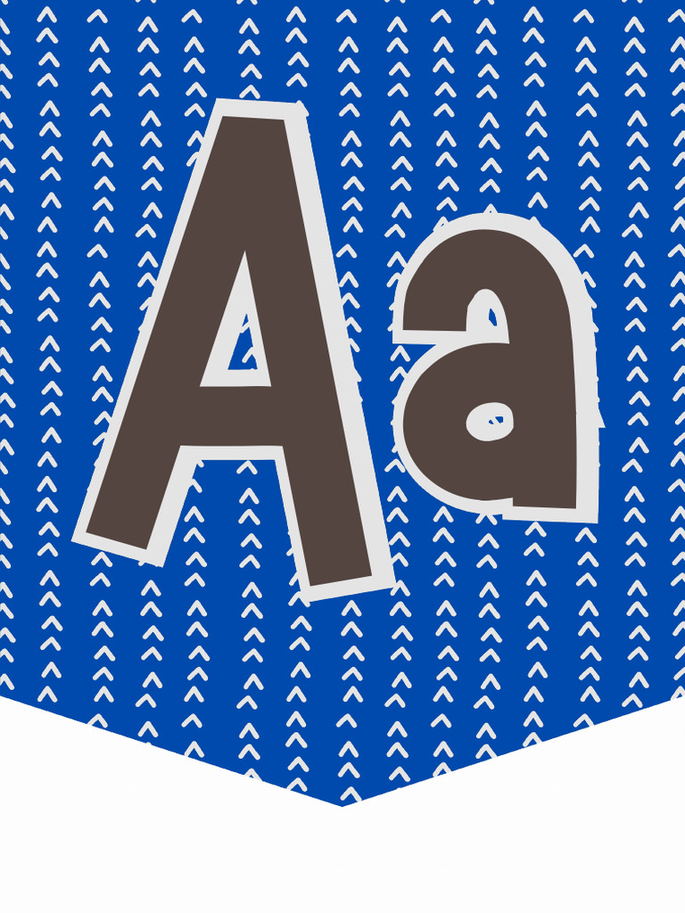 Alphabet Classroom Bunting in Neutral Illustrative Design PDF | PDF