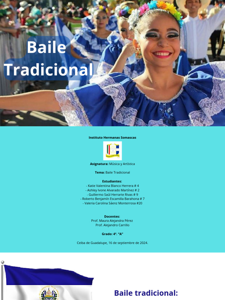 Baile Tradicional y Cultura de El Salvador | PDF | Bailes | El Salvador