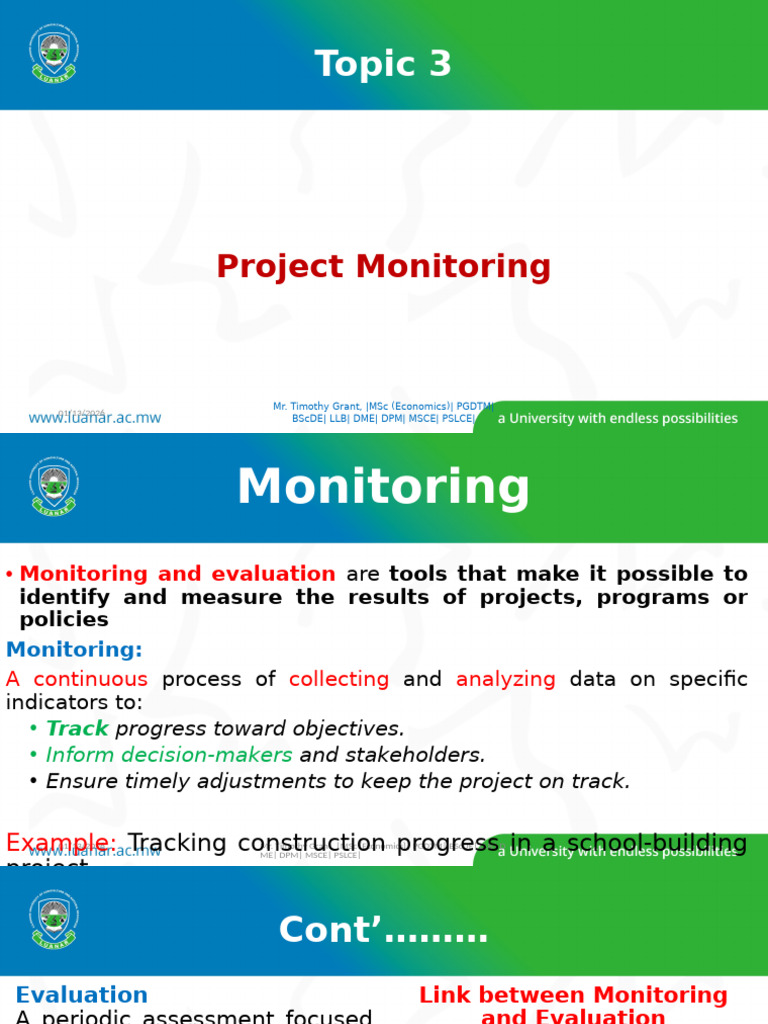 Project Monitoring and Evaluation Guide | PDF | Economics | Overfishing