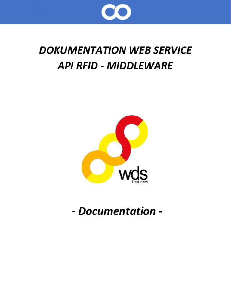 Doc Ws Rfid Middleware v1.03 | PDF | Radio Frequency Identification ...