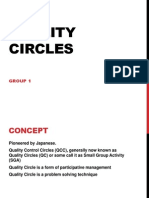 Quality Circles: Group 1