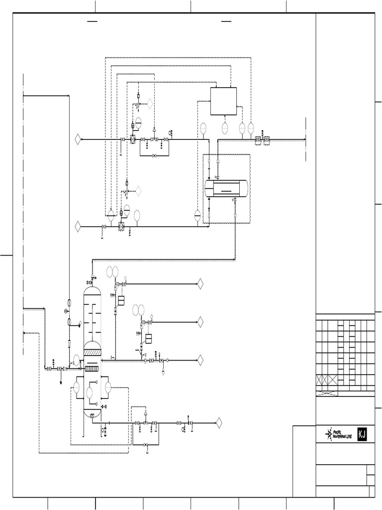 Fuel Gas System P&ID Diagram | PDF | Gas Technologies | Hydraulics