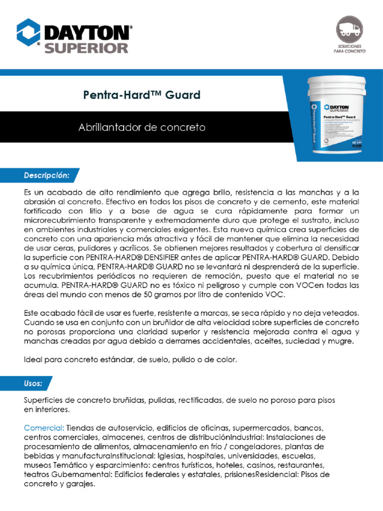 FT Dayton Guard Abrillantador | PDF